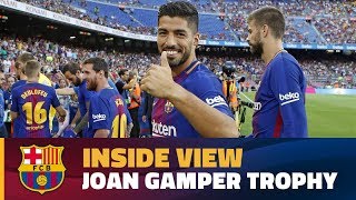 The joan gamper trophy is always as much about what happens off pitch
on it, and that was even more case monday evening. there were tributes
ap...