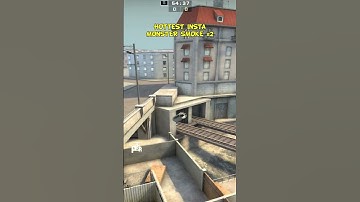 You need to learn this!  INSTA MONSTER SMOKES #2 out of 10! #shorts #csgo #smoke
