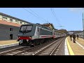 Intercity con E464 in DTS da Torino P.N. - Train Simulator