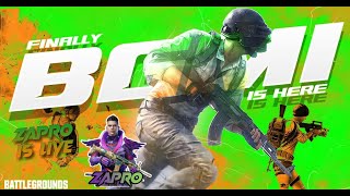 He Is Back On Ios Also Bgmi Live Stream Zapro Gaming
