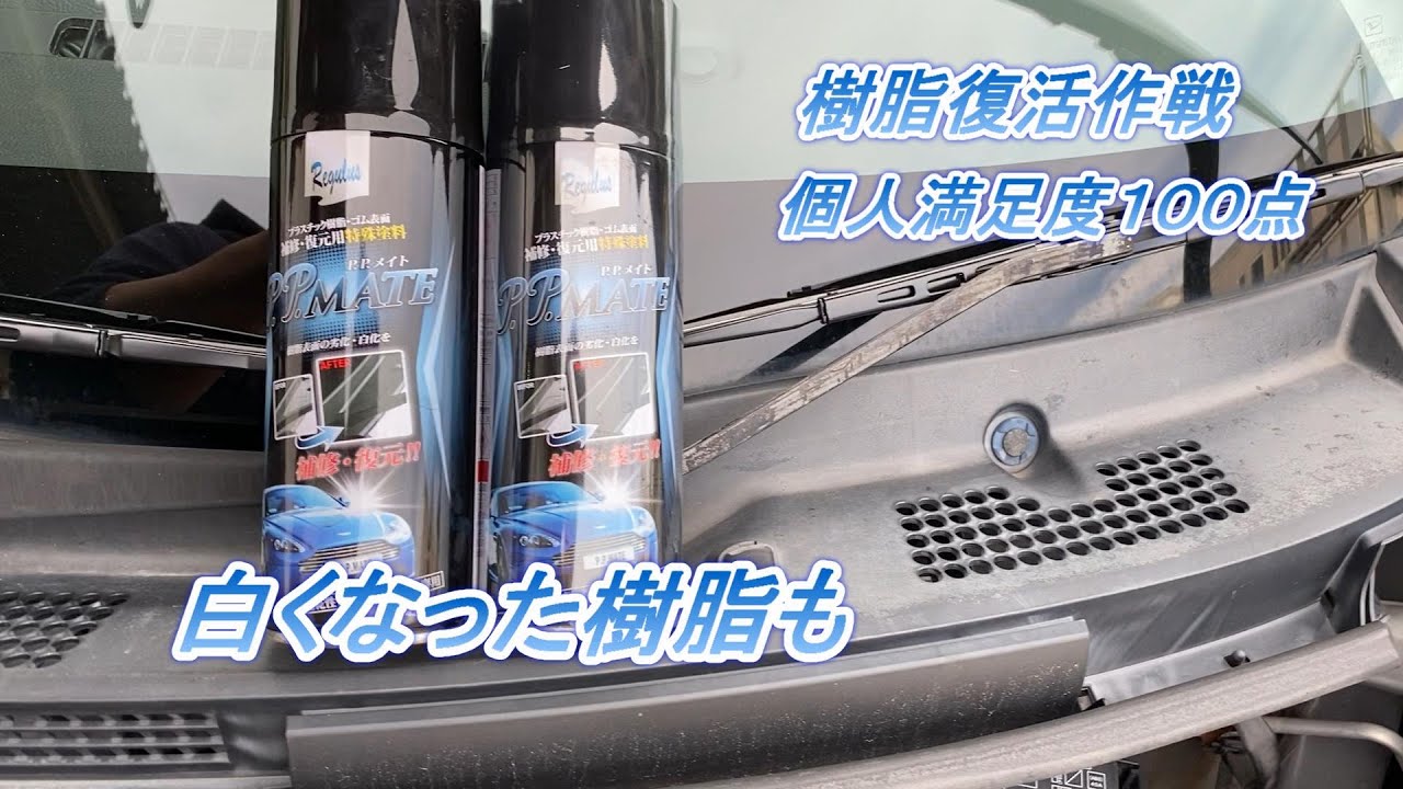 タントカスタム　樹脂　パーツ復活　２５００円で蘇る