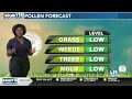First 80 degree day expected Wednesday