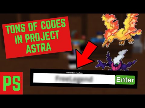 Roblox Pokemon Project Astra Codes