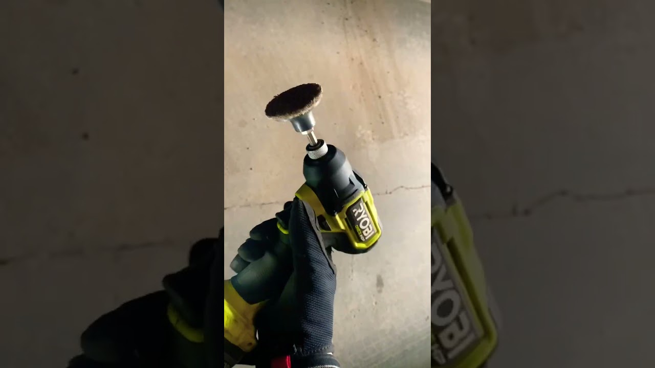 Ryobi Impact Driver as a Die Grinder!