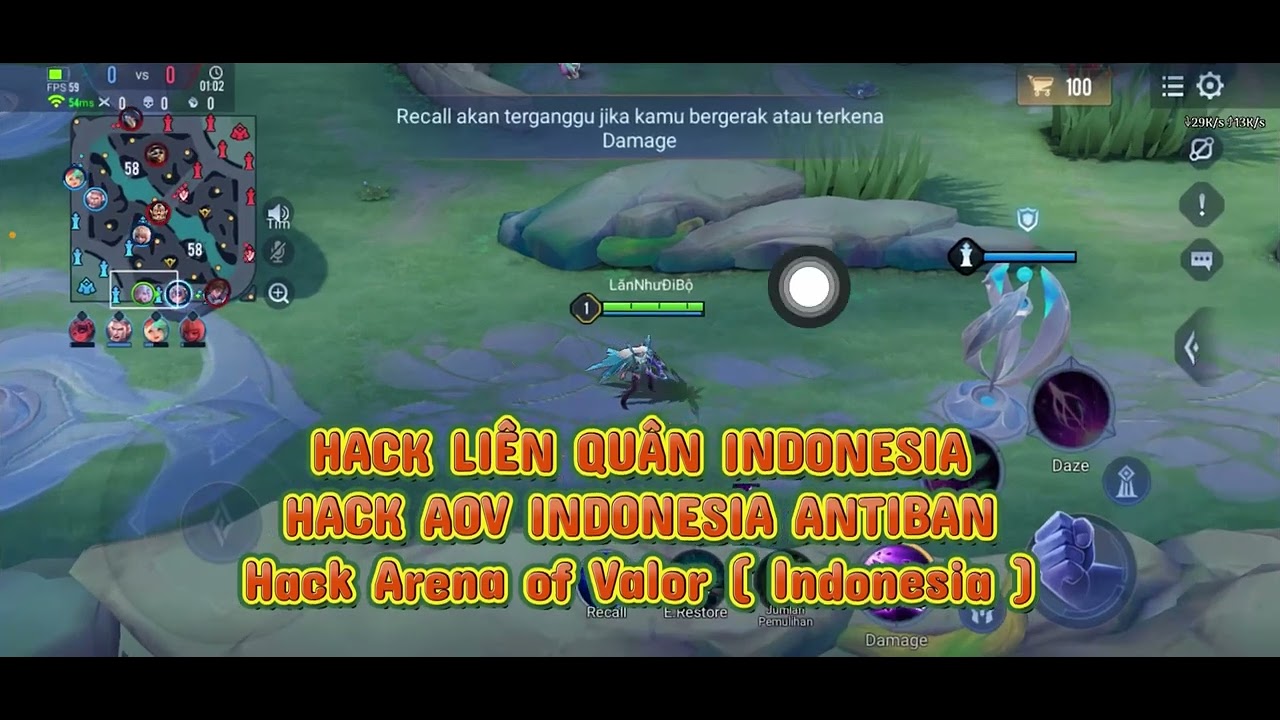 Hack Arena of Valor (Indonesia) 1.61 | Hack aov indo 1.61 | Hack map sever indonesia 1.61