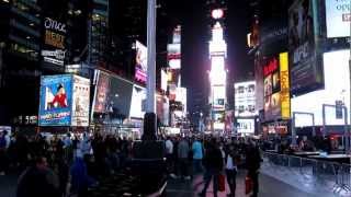Microsoft Introes Table in Times Square New York.Movie