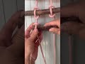 Easy rope ladder knots