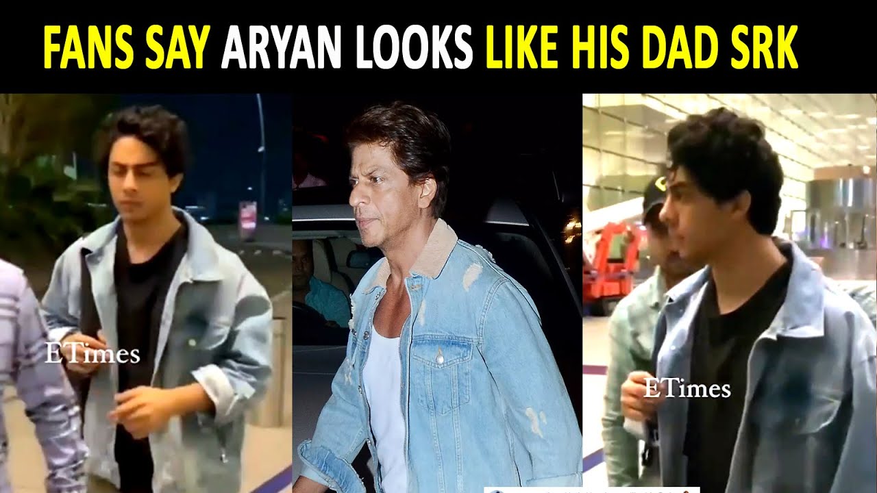 Shah Rukh Khan's son Aryan Khan recently got clicked at the airport...