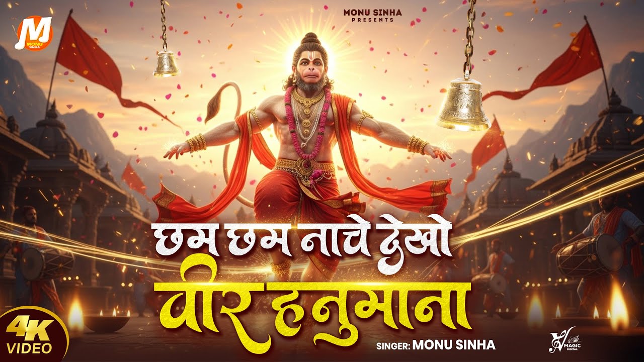 Chham Chhaam Nache Dekho Veer Hanumana | छम छम नाचे देखो वीर हनुमाना | Monu Sinha | Hanumat Bhajan