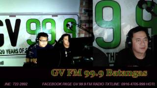 GV 99.9 FM Radio Live Stream THE LOVEZONE