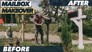 Makes a Huge Difference | Mailbox Makeover DIY