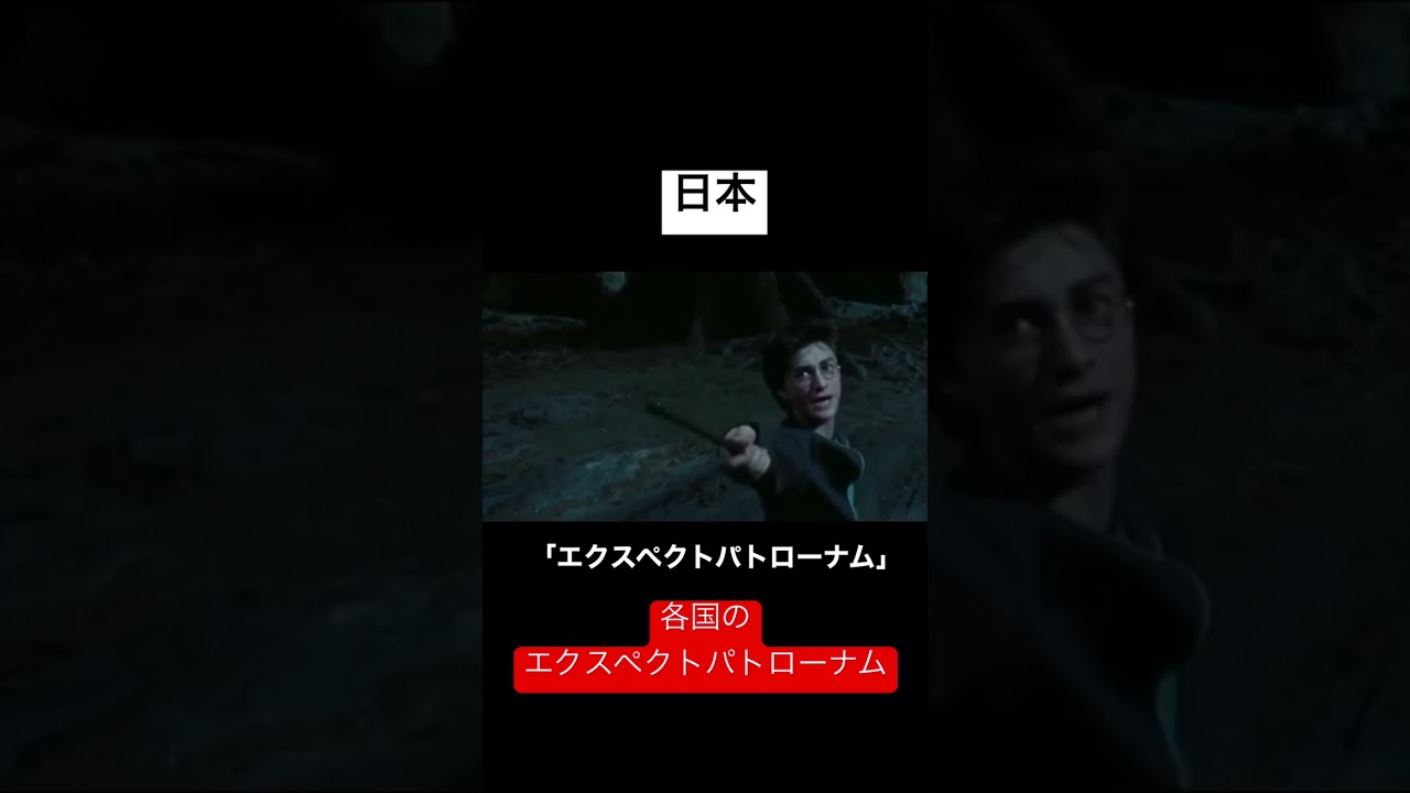 ハリポタ ダル国 各国のエクスペクトパトローナム比較 Shorts Youtube