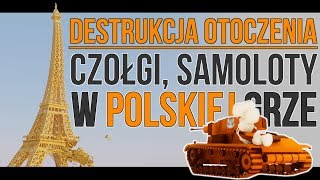 Bitwy na OGROMNĄ skalę z udziałem pojazdów | DESTRUKCJA | Polska gra Total Tank Simulator screenshot 2