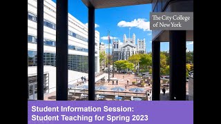 Fall 2022 Student Teacher Orientation