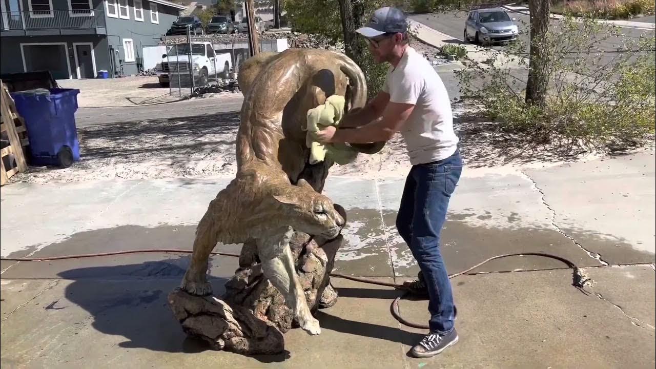 How To Maintain Outdoor Bronze Sculpture YouTube