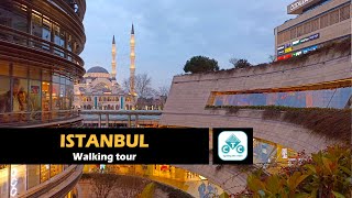 Modern architecture of Istanbul, walking tour March 2024