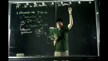 Differential Geometry #3 - Immersion and Embedding