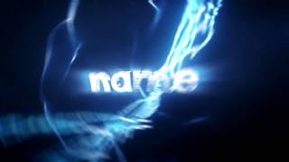Free Blue Intro Template [C4D, AE]