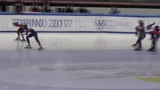 ISU EUROPEAN CHAMPIONSHIPS 2017 SHORT TRACK   Semifinals 3000 m Relay Ladies 1