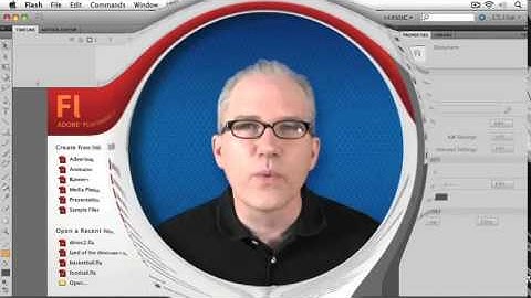 Adobe Flash CS5 Tutorial  Chapter 1 FLASH BASICS  Video 2