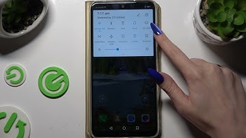 HONOR 8X MAX: How to Turn On/Off Auto Rotate Screen | Adjust Screen Orientation Settings