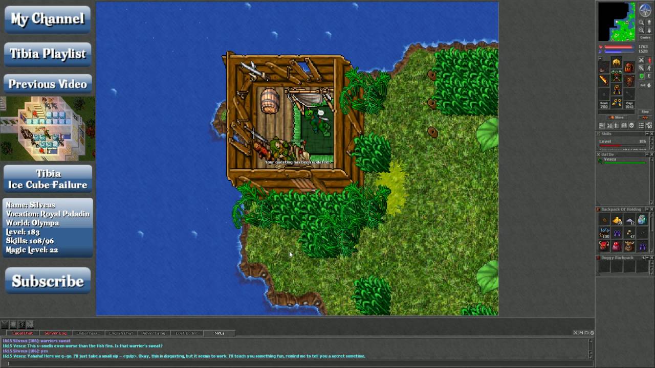Lets Play Tibia: Assassin Outfit and Addons. (ENG) - YouTube