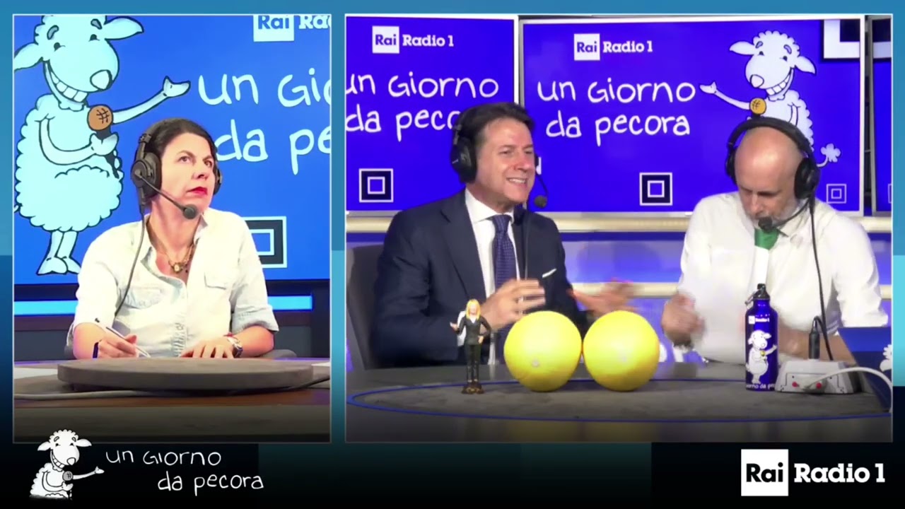 Giuseppe Conte a “Un giorno da pecora” | 6/06/25