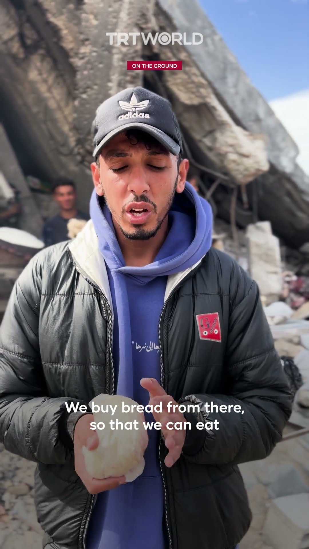 A bakery opens amid the rubble in Gaza's Jabalia refugee camp