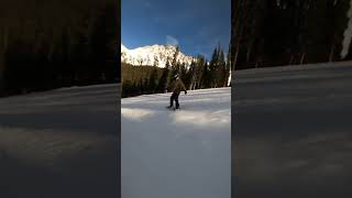 Guy Wipeout While Snowboarding