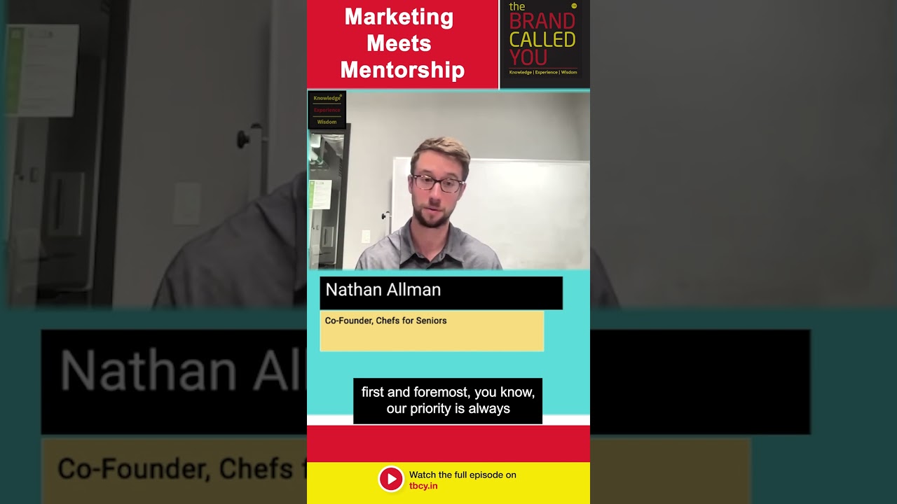 Маркетинг и наставничество | Натан Оллман | Шеф-повара для пожилых людей