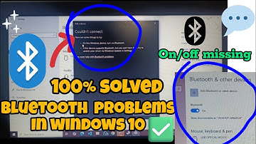 How to fix Bluetooth Couldn