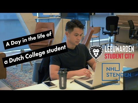 A Day in the Life of a Dutch College Student | CMD | NHL Stenden Leeuwarden