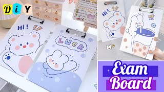 How to make your own exam board at home _ DIY  cute exam board