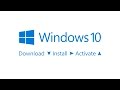 How to Download | Install | Activate WINDOWS 10 for FREE