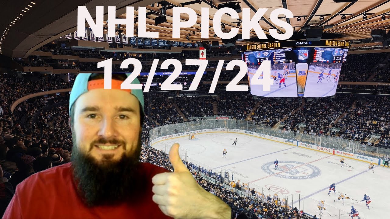 WATCH: Free NHL Picks Today 12/27/24