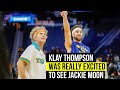 Klay Thompson over the moon discussing Will Ferrell surprise visit