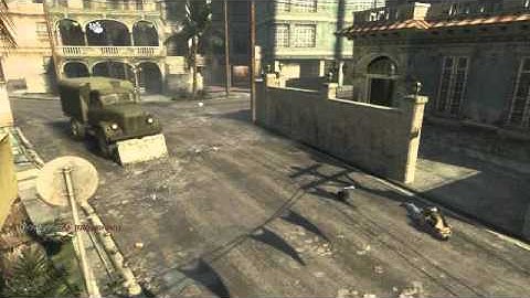 Call of Duty Black Ops - AMAZING Double-Bounce Tomahawk KIll