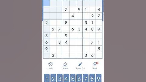 24 NOV 2019 - SUDOKU DAILY CHALLENGE