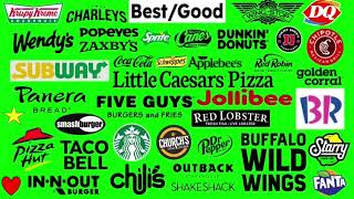 (UPDATE) BEST to WORST Restaurants places (for @Sonic.The.Hedgehog)