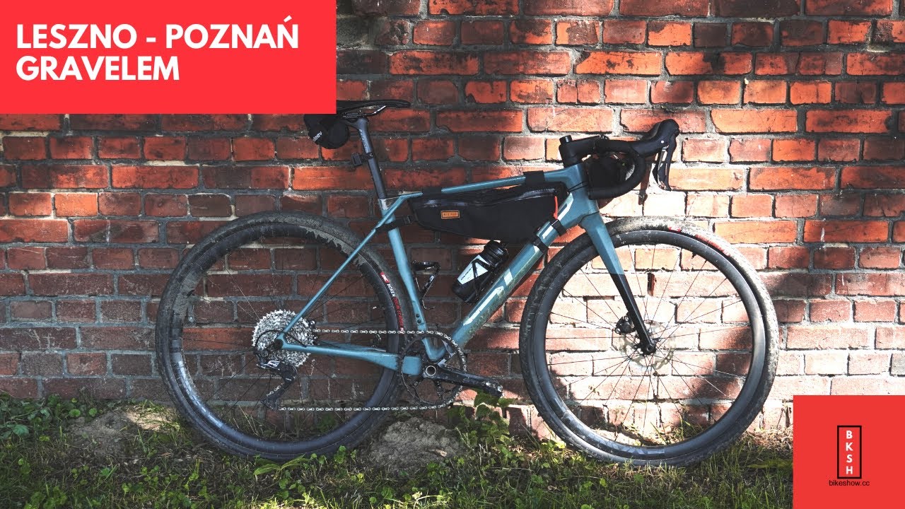 Leszno - Poznań gravelem, stacja Osowa Góra i piękny Wielkopolski Park Narodowy