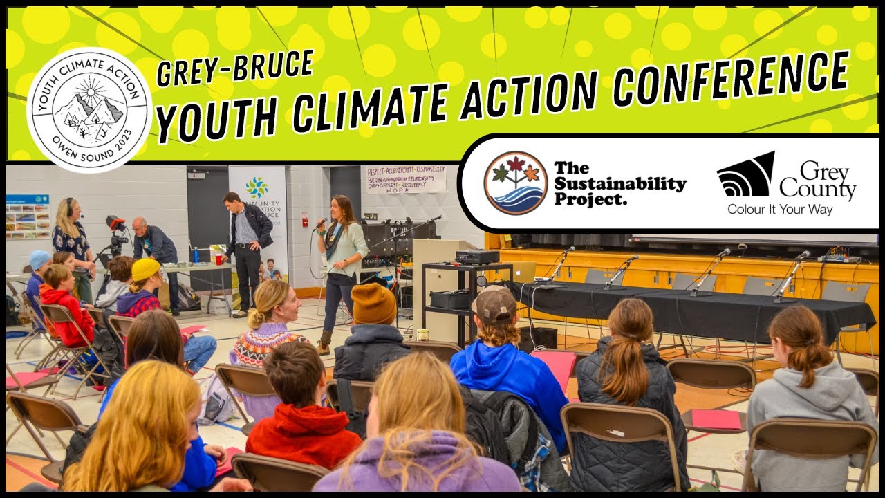 Grey Bruce Youth Climate Action Conference 2023 - YouTube