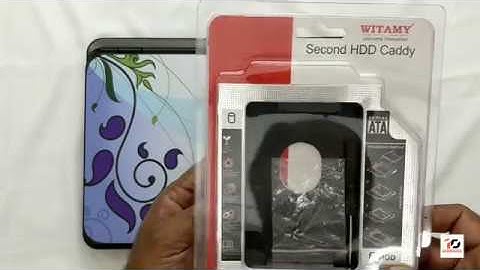 How to install second hard disk in laptop using Hdd Caddy.