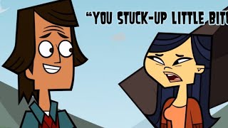 6teen voice lines over Total Drama
