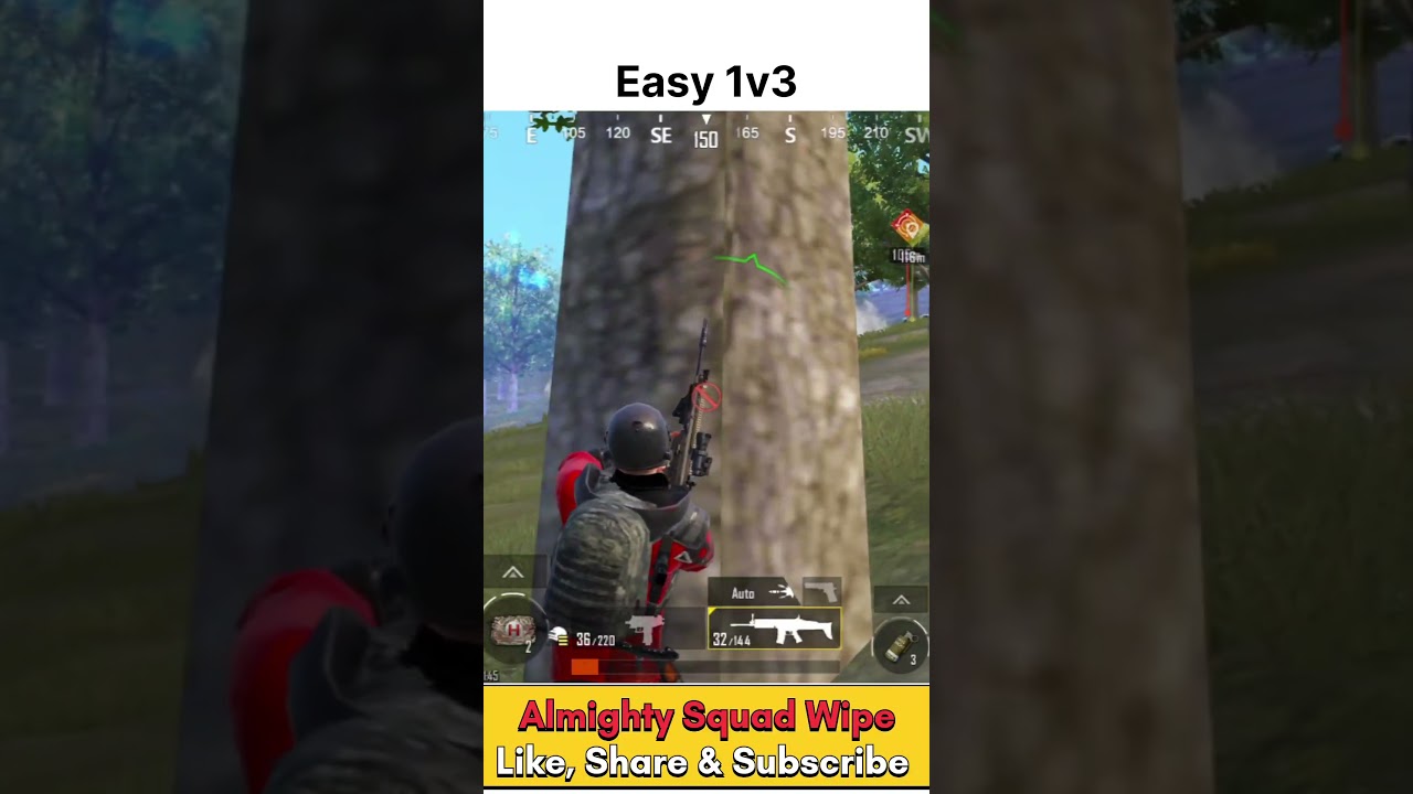 EASY 1v3. Almighty Squad Wipe! 🔥 