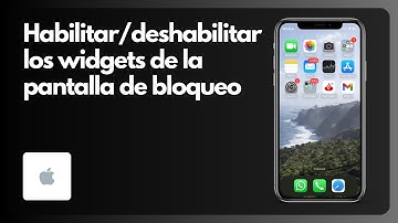 Cómo habilitar o deshabilitar los widgets de la pantalla de bloqueo