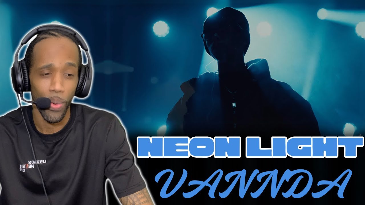 🇰🇭 Реакция на клип Vananda - Neon Light (Official Video)