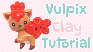 Vulpix Clay Tutorial | Pokemon Collab with Polymomotea