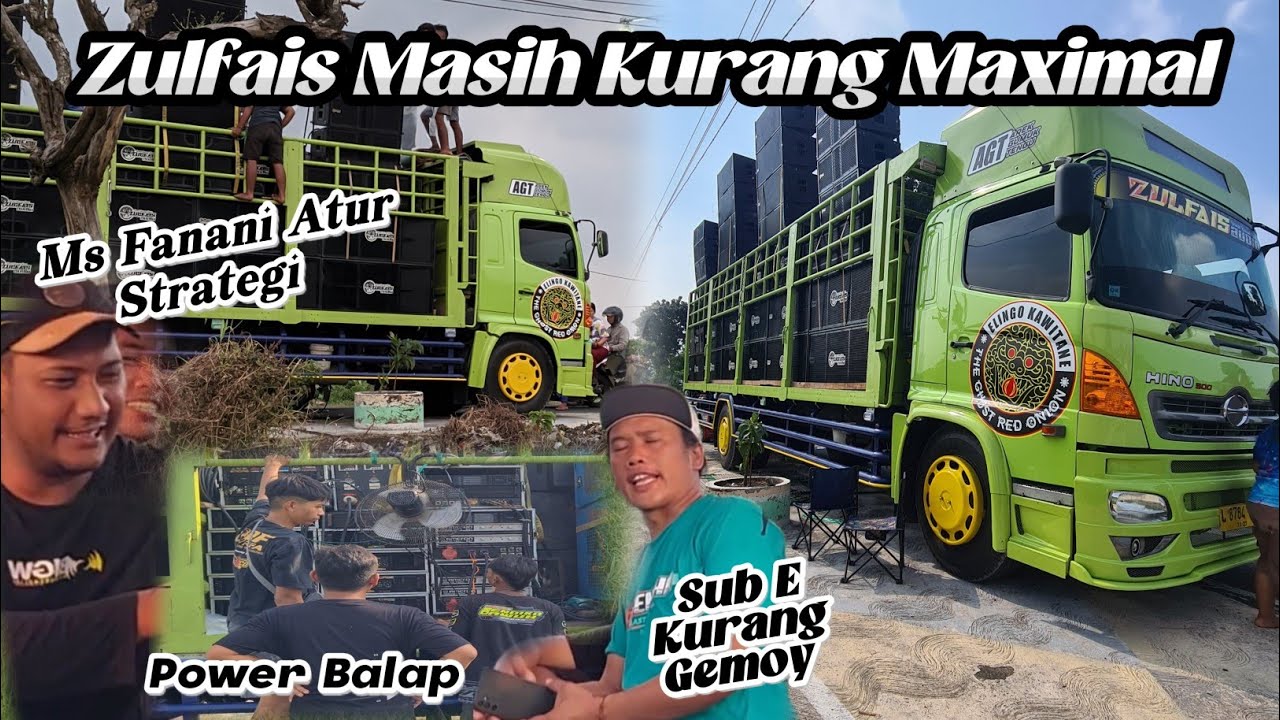 Masih Belum Dapat Setingan Yang pas Cek Sound ZULFAIS AUDIO Persiapan battel sumbersewu 2024