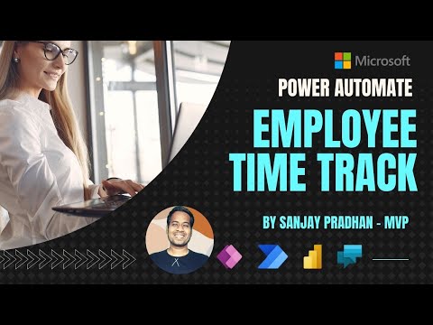 How to track employee time entry to office and exit time using Power Automate mobile button