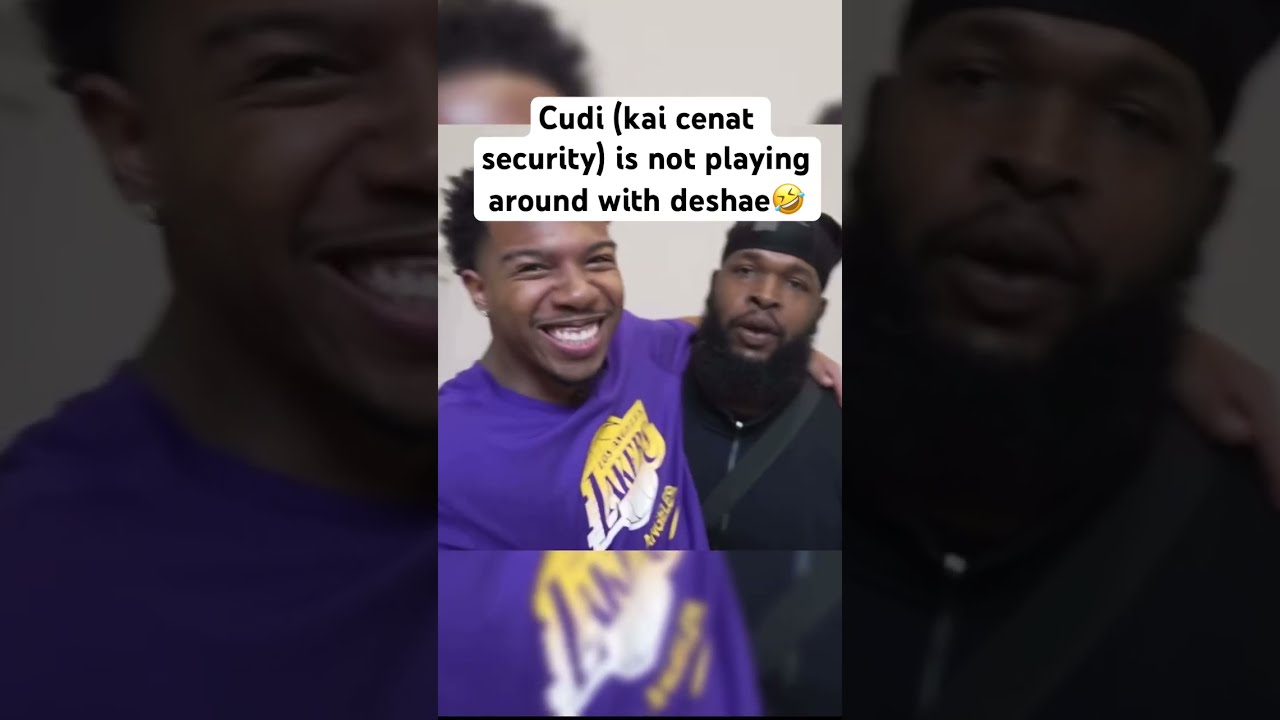 Kai Cenat Security Cudi Not Playing Around With Deshae Funny Deshaefrost Kaicenatstream